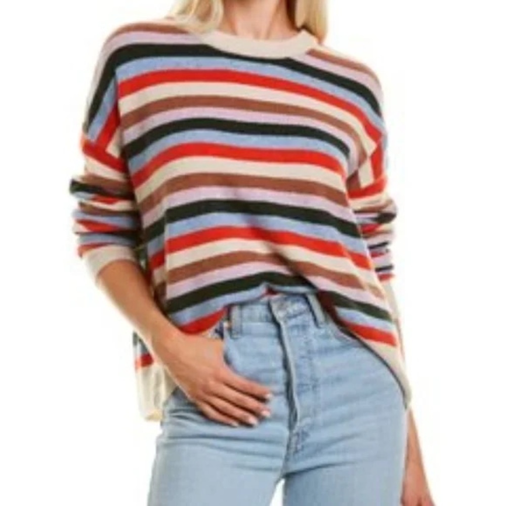 Madewell James Striped Pullover Sweater